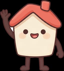 The Famio house with a hand raised for a high five